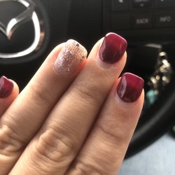 Nails Spa - This is what my nails looked like before. I was due for a fill, but I wanted to keep some length.