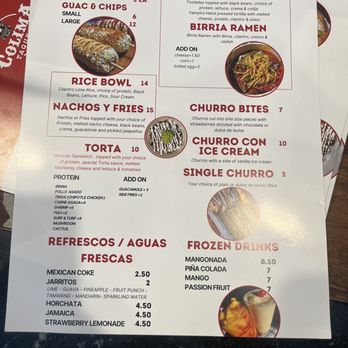 Colima Taqueria - Menu - Tacos Near Me - Bronx, New York