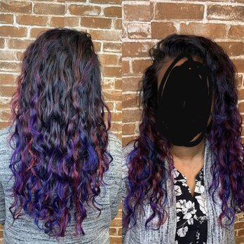 Capelli Curl by My Capelli Salon - Thank you to Taylor for my wonderful oil slick/galaxy balayage!!! - Hair Stylists Near Me - White Plains, New York
