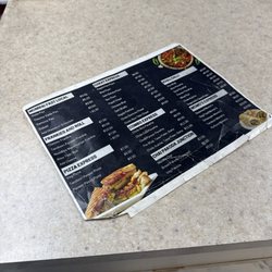 Fast Food Menu