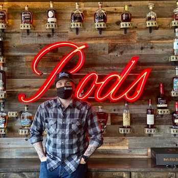 Bosscat Kitchen & Libations - Co-Owner Chris in the Whiskey Room - Bars Near Me - Orange, California