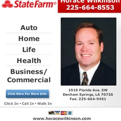 Horace Wilkinson - State Farm Insurance Agent - Ad powered by: YPC Media