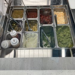 Fuego - Burrito ingredient options