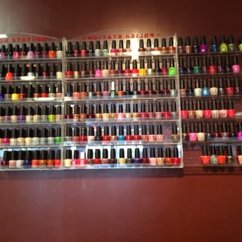 Mimi Nails - Rack #2 lots and lots of OPI colors :)! - Nail Salons Near Me - Broomfield, Colorado
