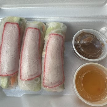 Lotus Pier Cafe - Bbq Pork Spring Roll - Laotian Near Me - Holland, Michigan