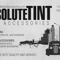Absolute Tint & Accessories - Business Card