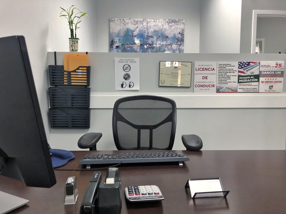 TAX SERVICE CENTER Updated September 2024 Request Consultation