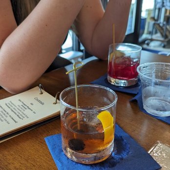 Company Distilling - Old fashioned, Bourbon Blueberry Smash - Distilleries Near Me - Townsend, Tennessee