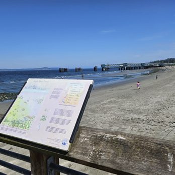 Olympic Beach - View of beach from boardwalk - Beaches Near Me - Edmonds, Washington Olympic Beach - View of beach from boardwalk - Beaches Near Me - Edmonds, Washington