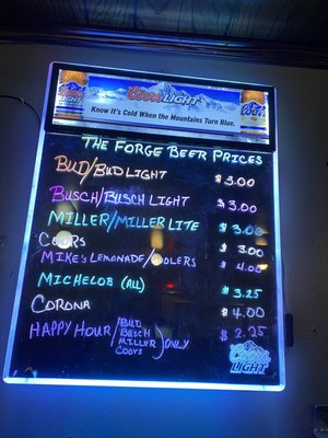 Menu photo 1 Forge North Little Rock, AR