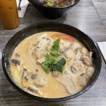 My Vegan - Wild Mushroom Noodle in Coconut Soup - Vegetarian Near Me - Los Angeles, California My Vegan - Wild Mushroom Noodle in Coconut Soup - Vegetarian Near Me - Los Angeles, California