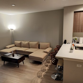 Simple Garage Conversions - a living room and kitchen - General Contractors Near Me - Los Angeles, California Simple Garage Conversions - a living room and kitchen - General Contractors Near Me - Los Angeles, California
