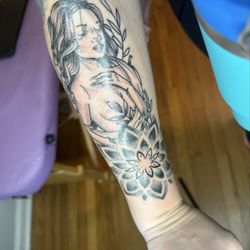 Beautiful Body Tattoo - Sleeve pieces- in progress
