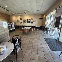 Petalia Brew & Bites - Inside with comfy seating