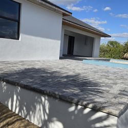 NexElite Pavers and Landscaping - Paver Pool Deck installed in Naples FL!