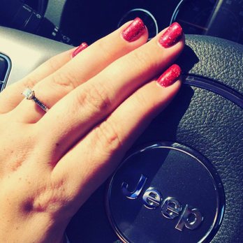 Venus Nail Spa - Red and sparkly! I love Cedee and the work she does! - Nail Salons Near Me - Fort Worth, Texas Venus Nail Spa - Red and sparkly! I love Cedee and the work she does! - Nail Salons Near Me - Fort Worth, Texas