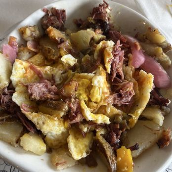 HangOverEasy - CBH - Homemade corned beef hash with eggs. - Breakfast & Brunch Near Me - Columbus, Ohio HangOverEasy - CBH - Homemade corned beef hash with eggs. - Breakfast & Brunch Near Me - Columbus, Ohio