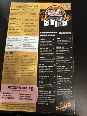 Menu photo 8 Gettin' Basted Branson, MO