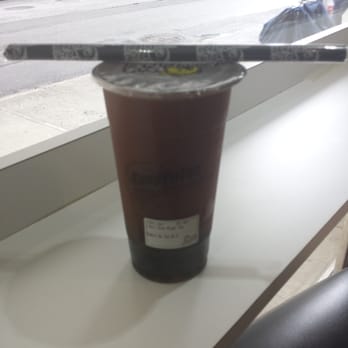 Kung Fu Tea - Earl Grey Bubble Tea. Tasted quite herbal. No sugar, no ice is how I roll. - Bubble Tea Near Me - New York, New York Kung Fu Tea - Earl Grey Bubble Tea. Tasted quite herbal. No sugar, no ice is how I roll. - Bubble Tea Near Me - New York, New York
