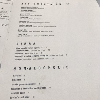 A16 - Italian Near Me - Oakland, California A16 - Italian Near Me - Oakland, California
