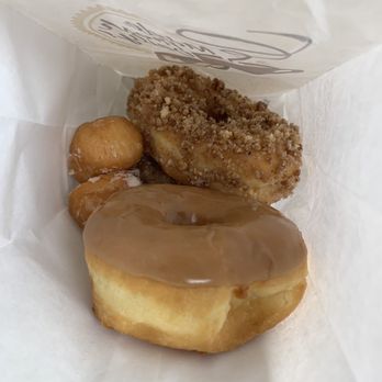 Christy's Donuts - Cinnamon crumple, maple iced - Donuts Near Me - Houston, Texas Christy's Donuts - Cinnamon crumple, maple iced - Donuts Near Me - Houston, Texas