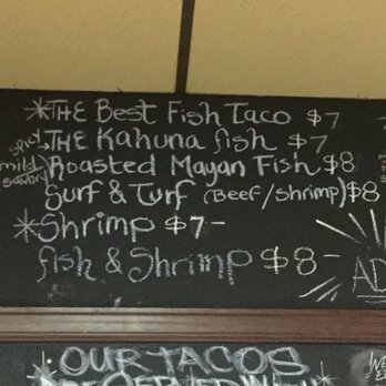 Tiki Tacos - Menu - Mexican Near Me - Kapaa, Hawaii Tiki Tacos - Menu - Mexican Near Me - Kapaa, Hawaii