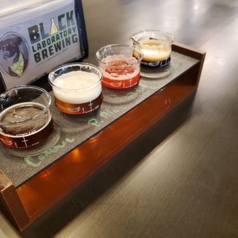Black Laboratory Brewing - Flight - Breweries Near Me - San Antonio, Texas