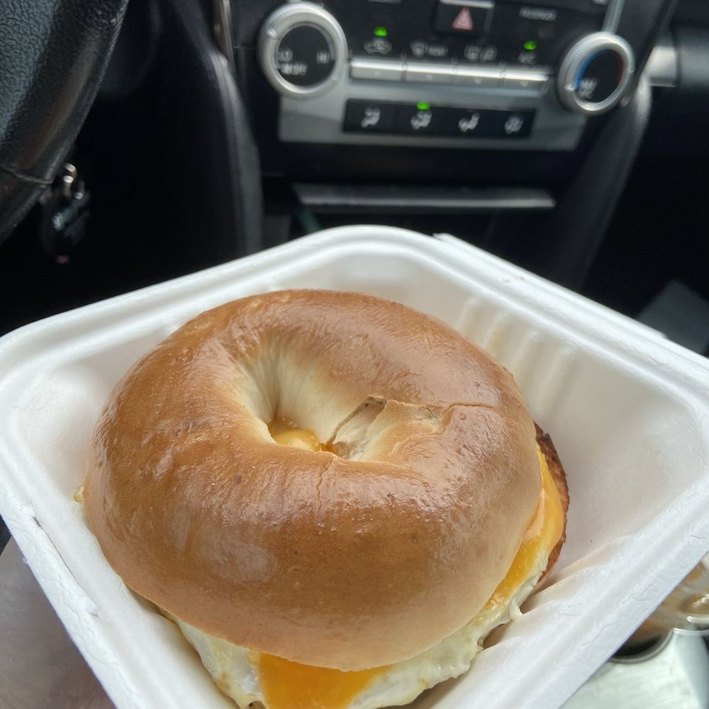 Brass Tacks Coffee - Plain bagel with egg and cheese. - Coffee & Tea Near Me - Jacksonville, Florida Brass Tacks Coffee - Plain bagel with egg and cheese. - Coffee & Tea Near Me - Jacksonville, Florida