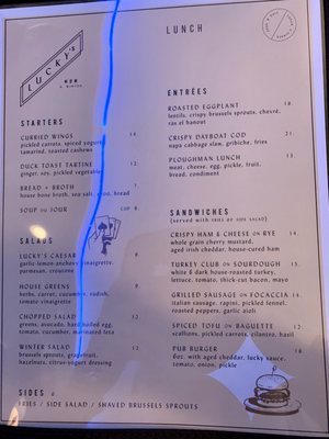 Menu photo 8 Luckys Rochester, NY
