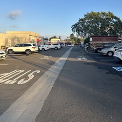 Plenty of parking behind the store.