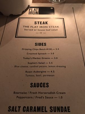 Menu photo 5 Flat Iron London, XGL