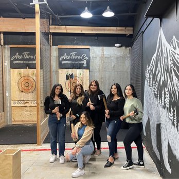 Axe Thro Co - My group last night @ Axe Thro Co - Axe Throwing Near Me - San Diego, California