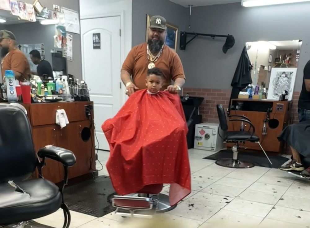 C & C Executive Barber Shop Logo
