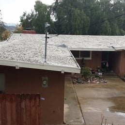 Before New roof Before New roof
