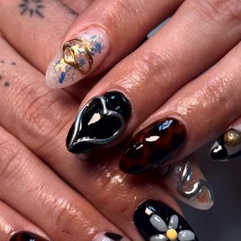 Opal Nailz - Gel X - 3rd tier design - Nail Technicians Near Me - Brea, California Opal Nailz - Gel X - 3rd tier design - Nail Technicians Near Me - Brea, California