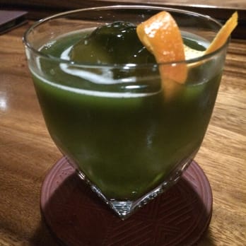 Bar Leather Apron - Matcha Old Fashioned - Cocktail Bars Near Me - Honolulu, Hawaii Bar Leather Apron - Matcha Old Fashioned - Cocktail Bars Near Me - Honolulu, Hawaii