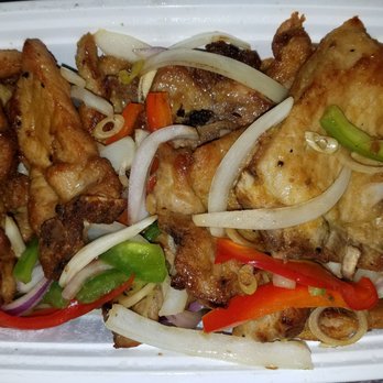 LN1380 - Pork chop with pepper and onion - Seafood Near Me - Little Neck, New York
