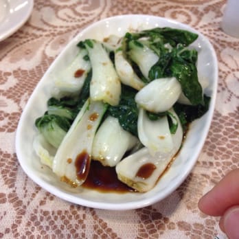 SeeWoo Restaurant - Got some pak choi for free. Guess we need to eat our veg! - Chinese Near Me - Glasgow, GLG