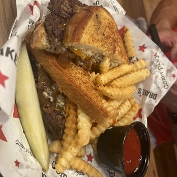 Drakes - Patty melt and fries - Sushi Bars Near Me - O'Fallon, Missouri