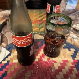 Coca Cola from the bottle!