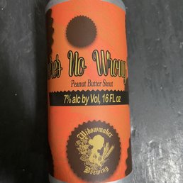 Peanut butter cup stout