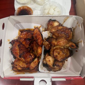 Goobne Chicken - Volcano Boneless Chicken + Galbi Boneless Chicken - Chicken Wings Near Me - Artesia, California