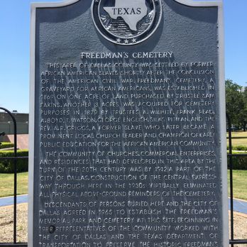 Freedman's Cem​etery - Landmarks & Historical Buildings Near Me - Dallas, Texas Freedman's Cem​etery - Landmarks & Historical Buildings Near Me - Dallas, Texas