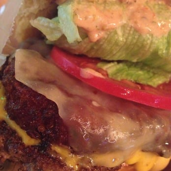BurgerFi - 1/2 + 1/2 (Natural Angus + Quinoa) - Burgers Near Me - Miami Beach, Florida BurgerFi - 1/2 + 1/2 (Natural Angus + Quinoa) - Burgers Near Me - Miami Beach, Florida