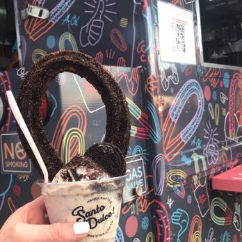 Santo Dulce Churros - Cookies and Cream Ice Cream - Desserts Near Me - Miami, Florida Santo Dulce Churros - Cookies and Cream Ice Cream - Desserts Near Me - Miami, Florida