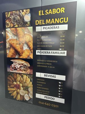 Menu photo 2 El Sabor Del Mangu Greenville, SC
