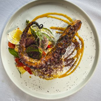 Upper West - CHARGRILLED OCTOPUS - New American Near Me - Santa Monica, California