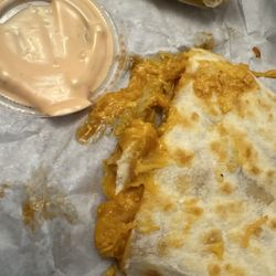Malad Drive In - Chicken cheese snack that I specifically asked for no red sauce
