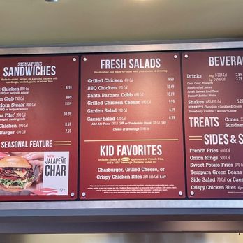 Habit Burger & Grill - Menu - Burgers Near Me - Glendale, Arizona Habit Burger & Grill - Menu - Burgers Near Me - Glendale, Arizona