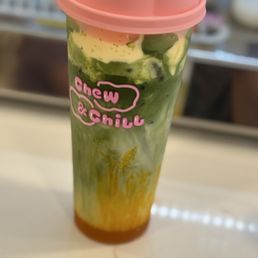 Mango cloud matcha
